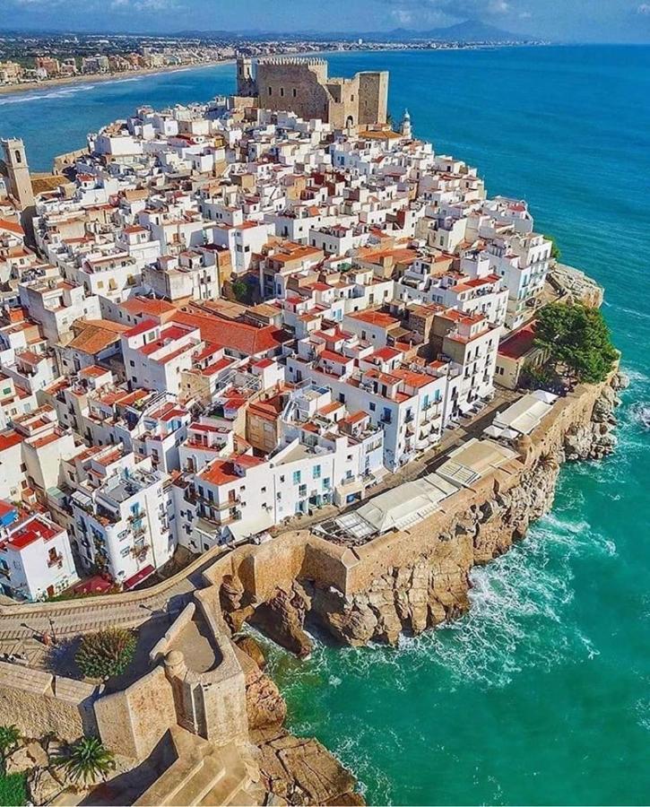 Casas Del Castillo Peniscola-Epicentro Bagian luar foto