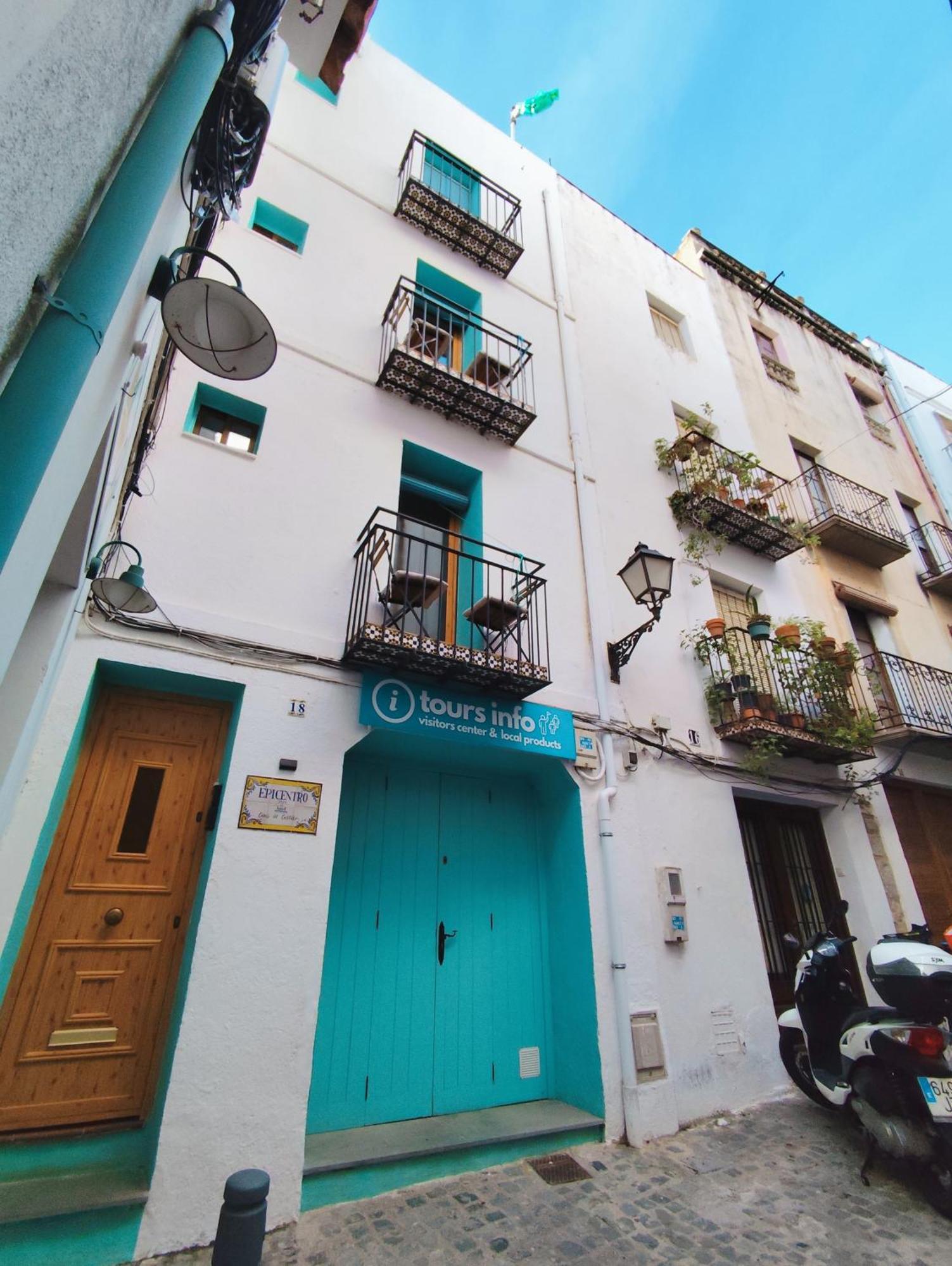 Casas Del Castillo Peniscola-Epicentro Bagian luar foto